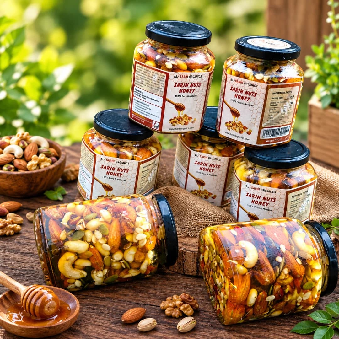 Sarih Premium Nuts Honey